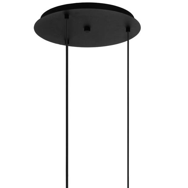 EGLO Distaff Hanglamp - E27 - Ø 34 cm - Zwart