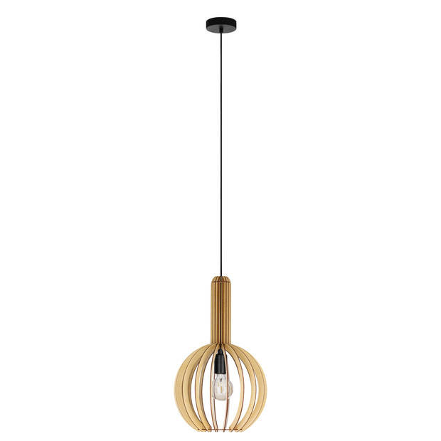 EGLO Velasco Hanglamp - E27 - Ø 31 cm - Ahorn/Zwart