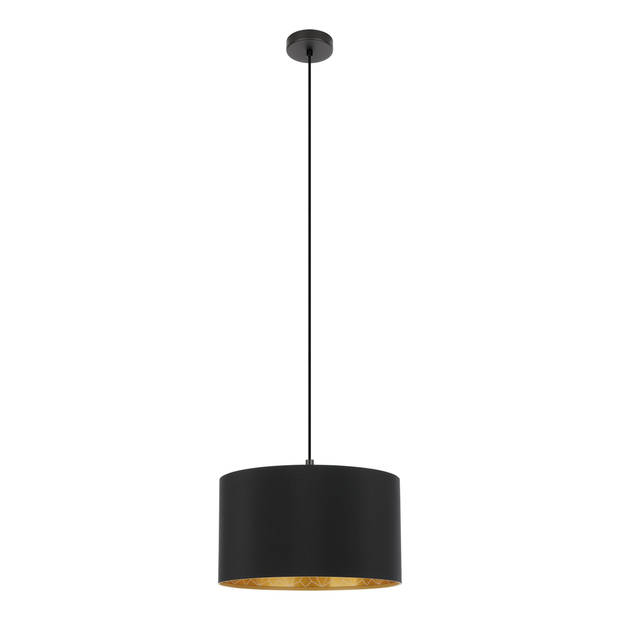 EGLO Zaragoza Hanglamp - E27 - Ø 38 cm - Zwart/Goud