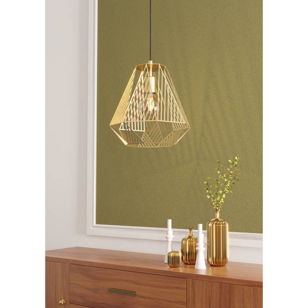 EGLO Stype Hanglamp - E27 - Ø 33 cm - Goud