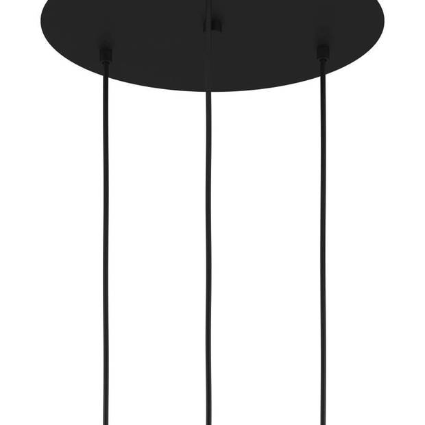 EGLO Aguilares Hanglamp - E27 - Ø 43 cm - Zwart