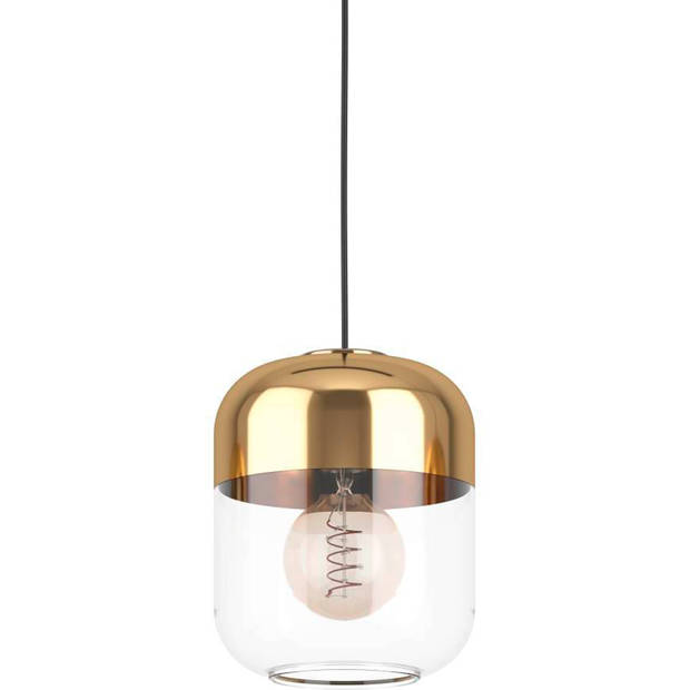 EGLO Maryvilla Hanglamp - E27 - 87 cm - Goud/Zwart