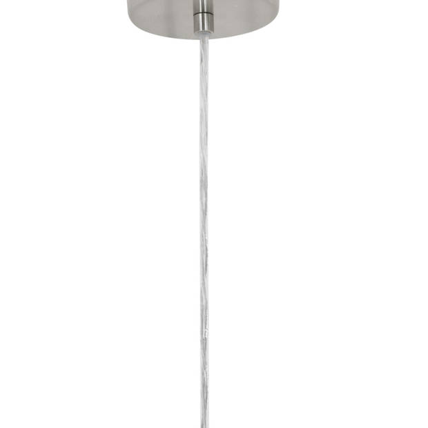 EGLO Pasteri - Hanglamp - Ø53cm - Nikkel-Mat - Antraciet-Bruin