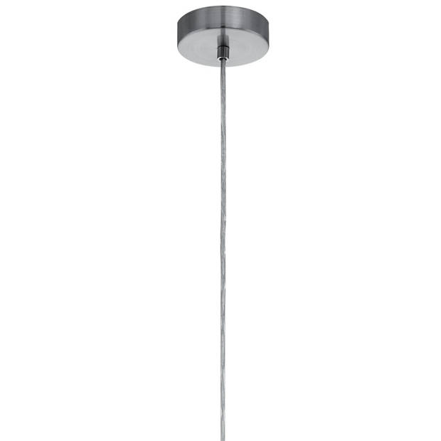 EGLO Dogato Hanglamp - E27 - Ø 33 cm - Grijs/Amber