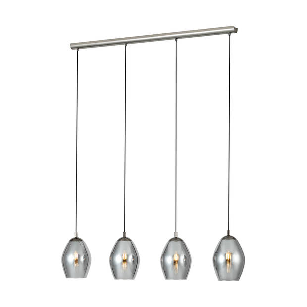 EGLO Estanys Hanglamp - E27 - 113 cm - Grijs/Zwart