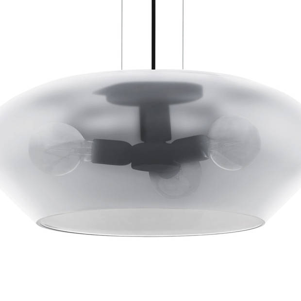 EGLO Priorat Hanglamp - 3 lichts - Ø50 cm - E27 - Zwart