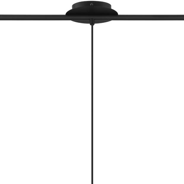 EGLO Mongu 1 Hanglamp - E27 - 79,5 cm - Zwart/Bruin