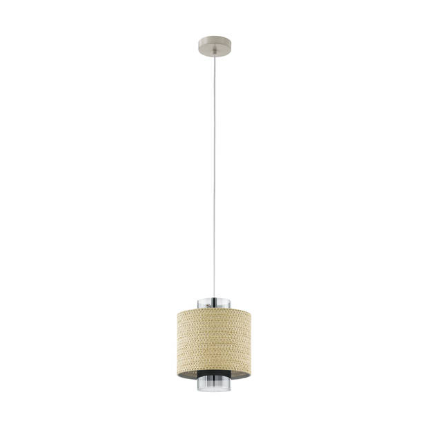 EGLO Mediouna - Hanglamp - E27 - Ø 23 cm - Beige