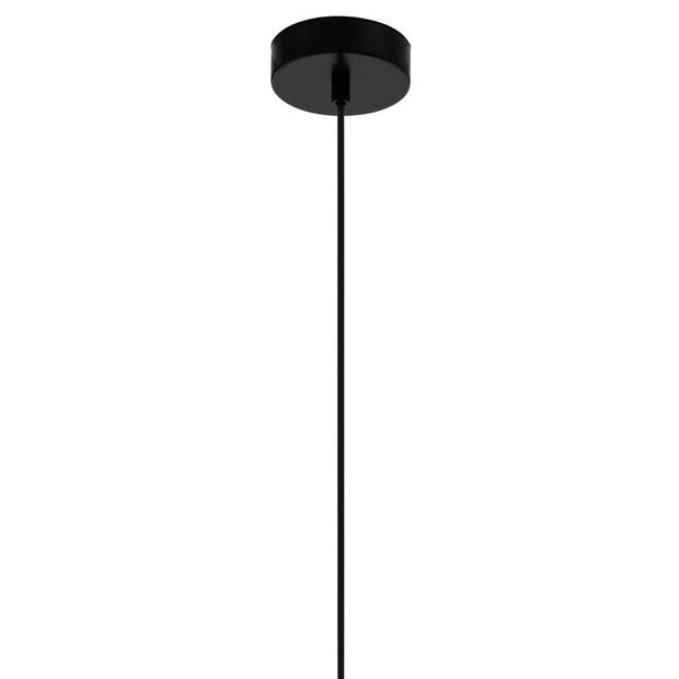 EGLO Carlton 1 Hanglamp - E27 - Ø 20,5 cm - Zwart/Koper