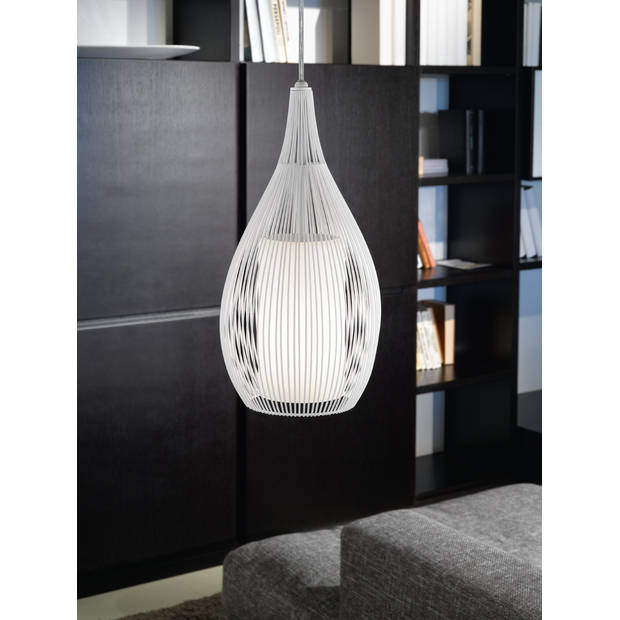 EGLO Razoni - Hanglamp - 1 Lichts - Ø190mm. - Wit