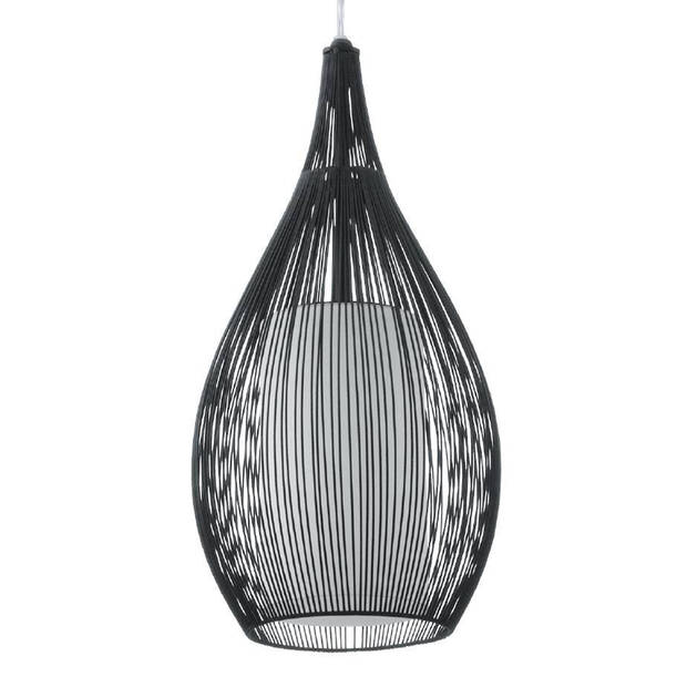 EGLO Razoni - Hanglamp - E27 - Ø 19 cm - Zwart