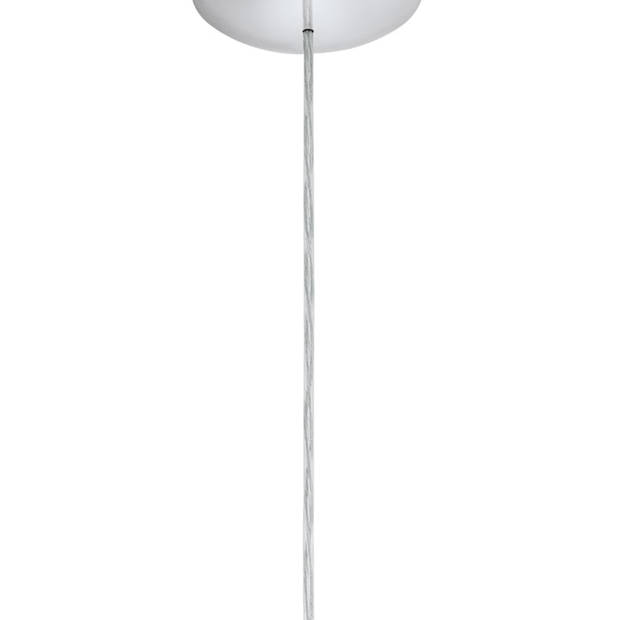 EGLO Loncino 1 - Hanglamp - 1 Lichts - Chroom - Helder, Wit