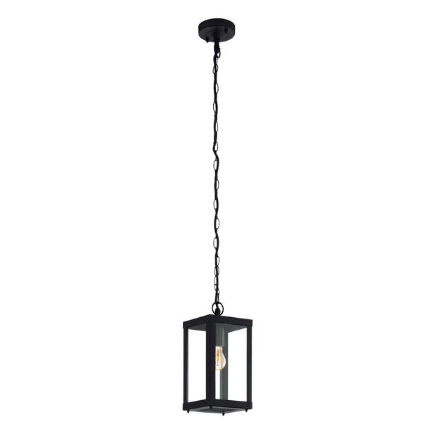 EGLO Vintage Alamonte 1 - Buitenverlichting - Hanglamp - Zwart