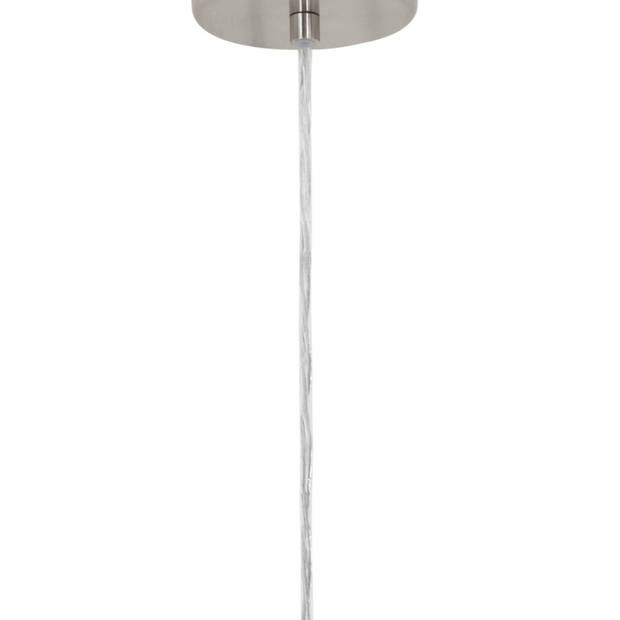 EGLO Pasteri - Hanglamp - 1 Lichts - ø380 mm. - Nikkel-Mat - Wit - Koper