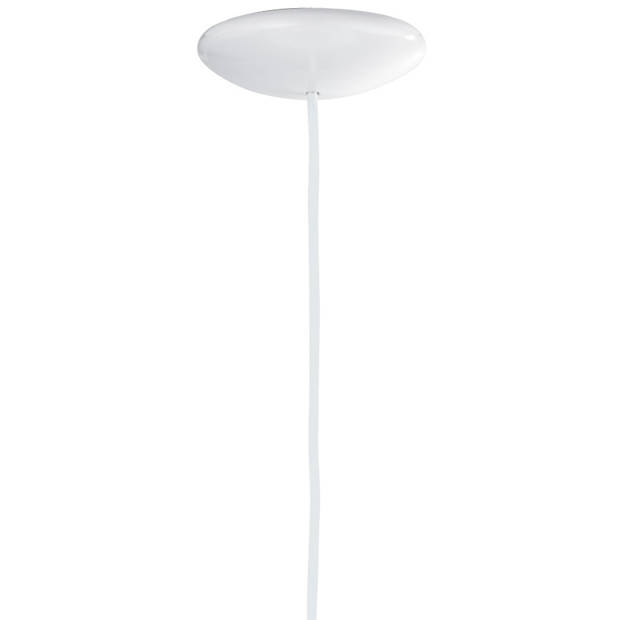 EGLO Obregon - Hanglamp - 1 Lichts - Ø350mm. - Creme, Eik