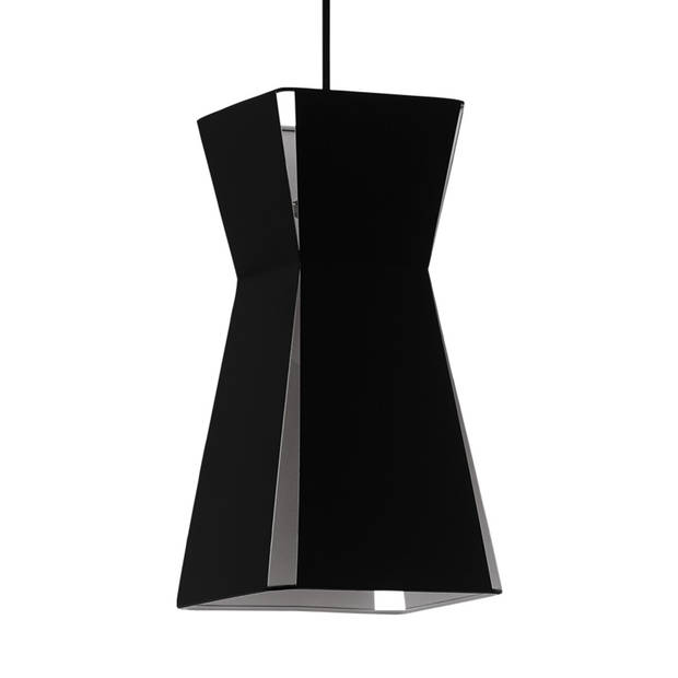 EGLO Valecrosia Hanglamp - E27 - 18 cm - Zwart, Wit