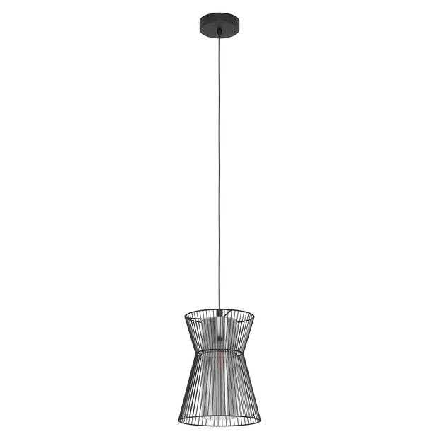 EGLO Maseta Hanglamp - E27 - Ø 22,5 cm - Zwart