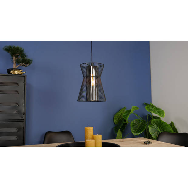 EGLO Maseta Hanglamp - E27 - Ø 22,5 cm - Zwart