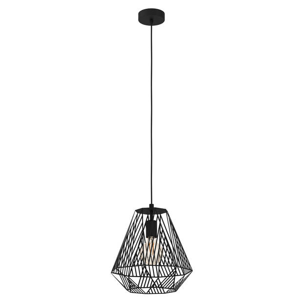 EGLO Stype Hanglamp - E27 - Ø 33 cm - Zwart