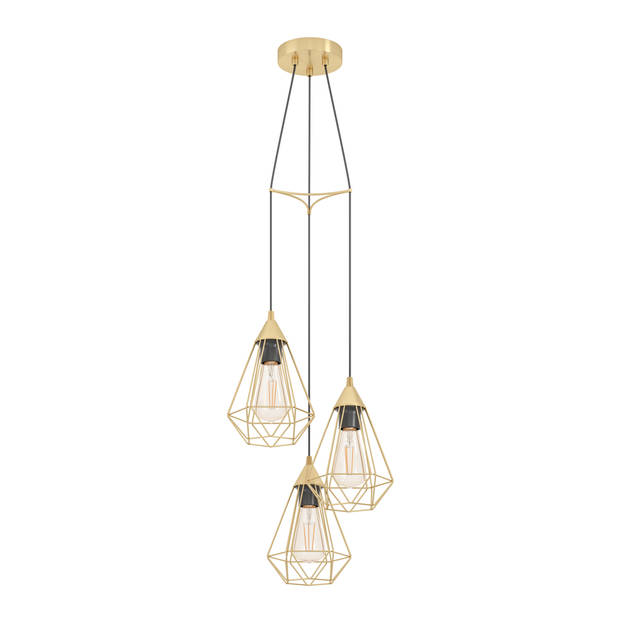 EGLO Tarbes Hanglamp - E27 - Ø 35,5 cm - Goud