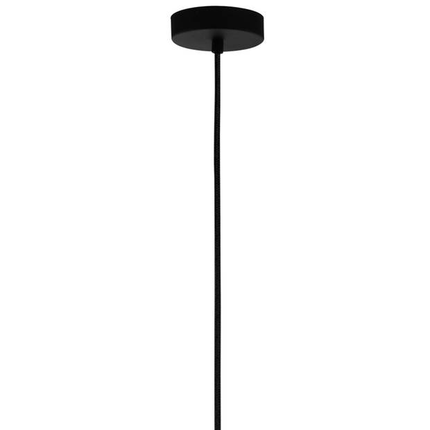 EGLO Escandidos Hanglamp - E27 - Ø 22 cm - Zwart/Koper/Goud