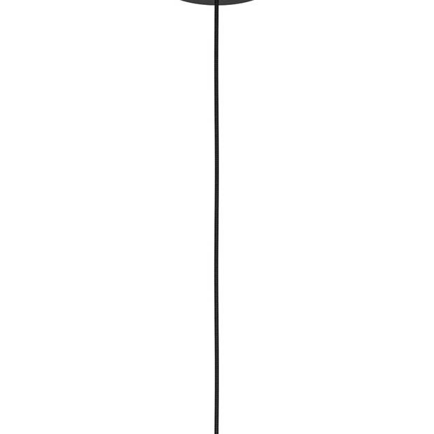 EGLO Milligan Hanglamp - E27 - industrieel - Ø 48 cm - Zwart/Wit