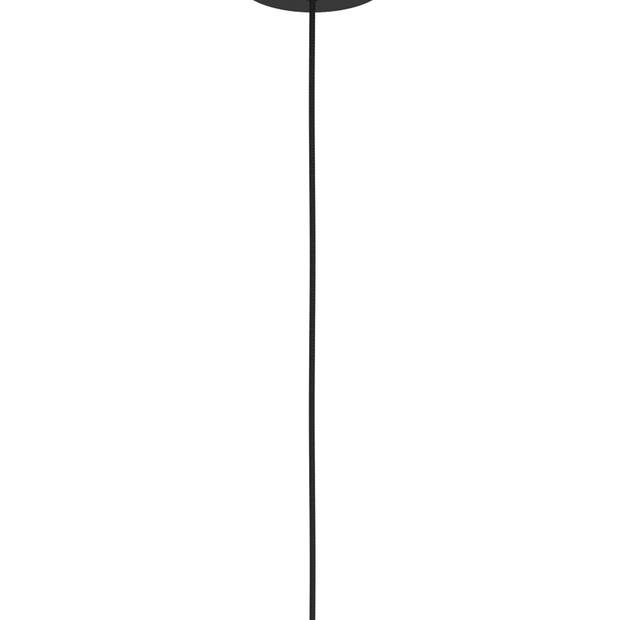 EGLO Libertad Hanglamp - E27 - 18 cm - Zwart/Bruin