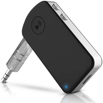 Strex Bluetooth Receiver - BT 5.0 - 3.5MM AUX - Bluetooth Ontvanger - Handsfree Bellen - Bluetooth Audio Receiver -