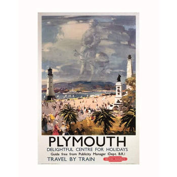 Kunstdruk Plymouth 1 40x50cm