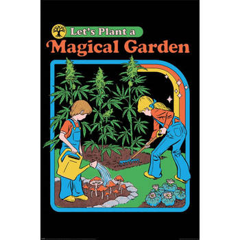 Poster Steven Rhodes Let's Plant A Magical Garden 61x91,5cm