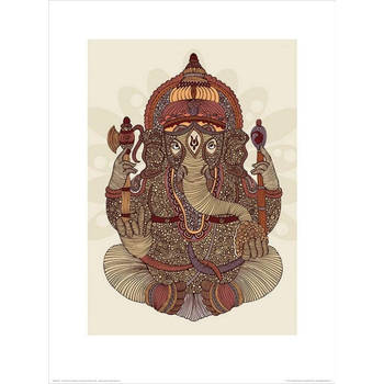 Kunstdruk Valentina Ramos - Ganesha 30x40cm