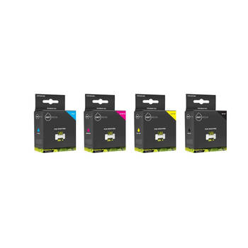 Inktmedia® - Geschikt HP 963 XL multipack zwart/cyaan/magenta/geel