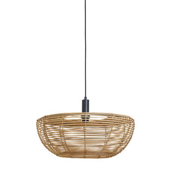 Light & Living - Hanglamp MILAN - Ø60x25cm - Bruin