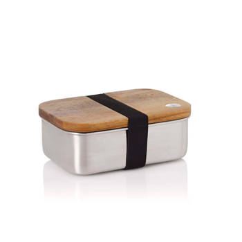 Adhoc - Cotto Lunchbox - Hout - Bruin
