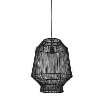 Light & Living - Hanglamp Vitora - 37x37x46 - Zwart