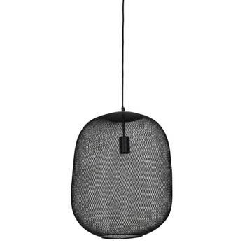 Light & Living - Hanglamp REILLEY - Ø40x48cm - Zwart