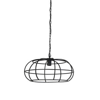 Light & Living - Hanglamp Imelda - 53x53x28 - Zwart