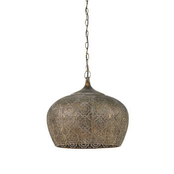 Light & Living - Hanglamp EMINE - Ø43.5x40.5cm - Bruin