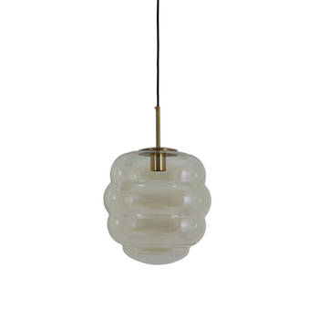 Light & Living - Hanglamp MISTY - Ø30x37cm - Oranje