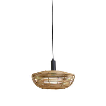 Light & Living - Hanglamp Milan - 40x40x15 - Bruin