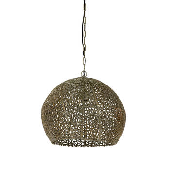 Light & Living - Hanglamp SINULA - Ø45x42cm - Goud