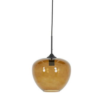 Light & Living - Hanglamp MAYSON - Ø30x25cm - Bruin