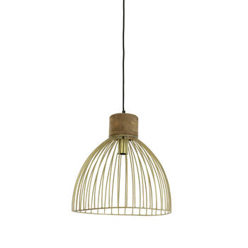 Light & Living - Hanglamp Giada - 40x40x40 - Brons