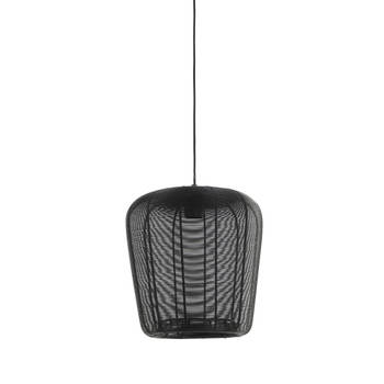 Light & Living - Hanglamp ADETA - Ø28x30cm - Zwart