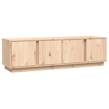 vidaXL Tv-meubel 140x40x40 cm massief grenenhout