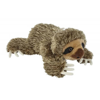 Bruine luiaard knuffel 25 cm knuffeldieren - Knuffeldier