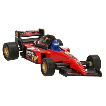 Schaalmodel Formule 1 wagen rood 10 cm - Speelgoed auto's
