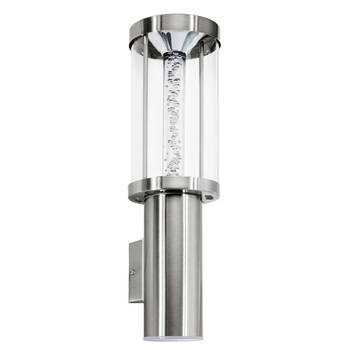 EGLO Trono Stick - Buitenverlichting - Wandlamp - 2 Lichts - LED - RVS
