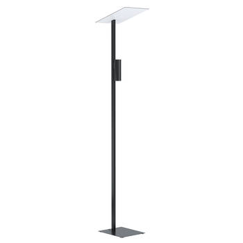 EGLO Budensea Vloerlamp - GU10 - 180 cm - Zwart/Wit