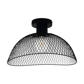 EGLO Pompeya - Plafonondlamp - E27 - Ø 44 cm - Zwart